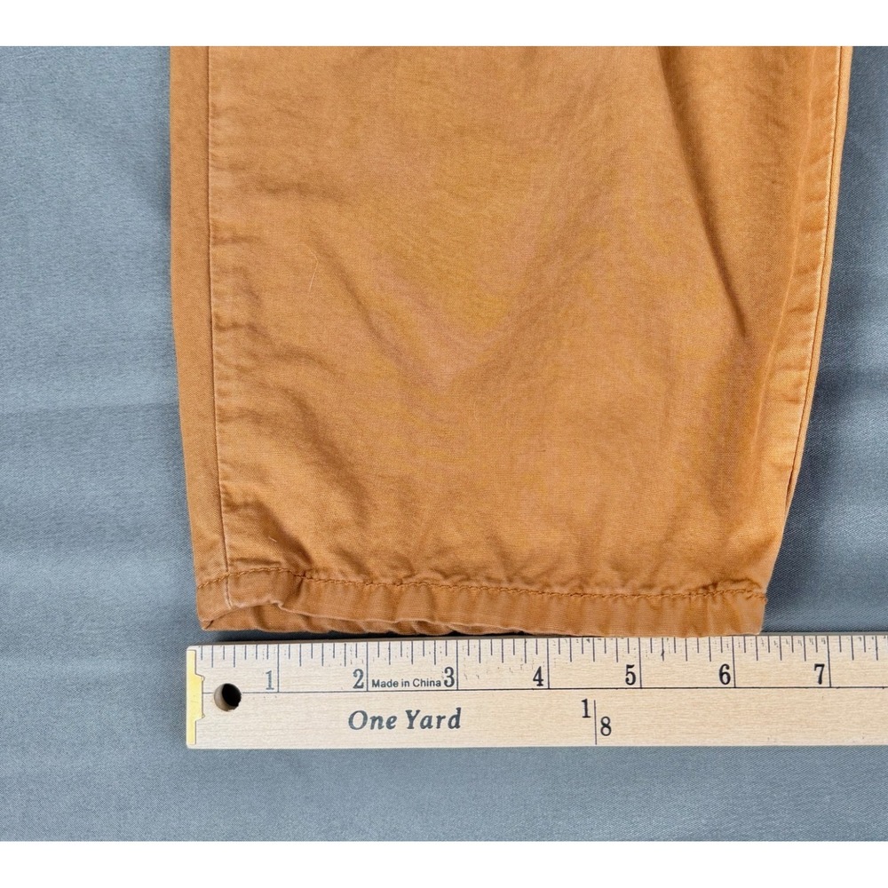 Free People Cargo Pocket Tapered Cargo Pants Women's 0 Khaki Cotton - Picture 8 of 8